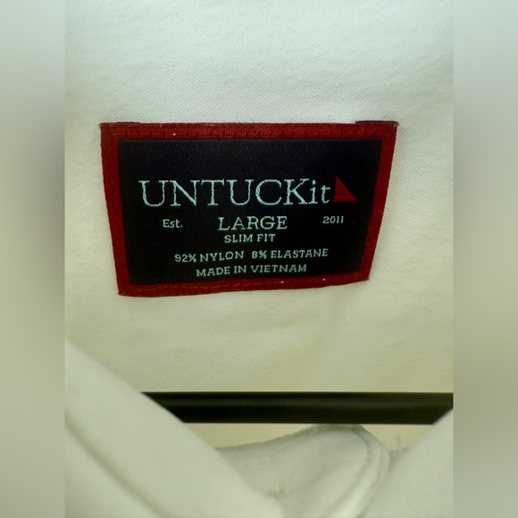 UNTUCKit White Dress Shirt, Slim fit - Picture 3 of 8